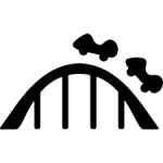 roller coaster icon